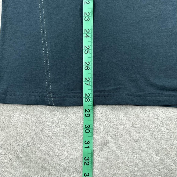 Kuhl Skor Polo Shirt Mens Small Deep River Blue Supima Cotton Casual Outdoors - Picture 12 of 12